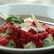 Zielone gnocchi z sosem pomidorowym i parmezanem